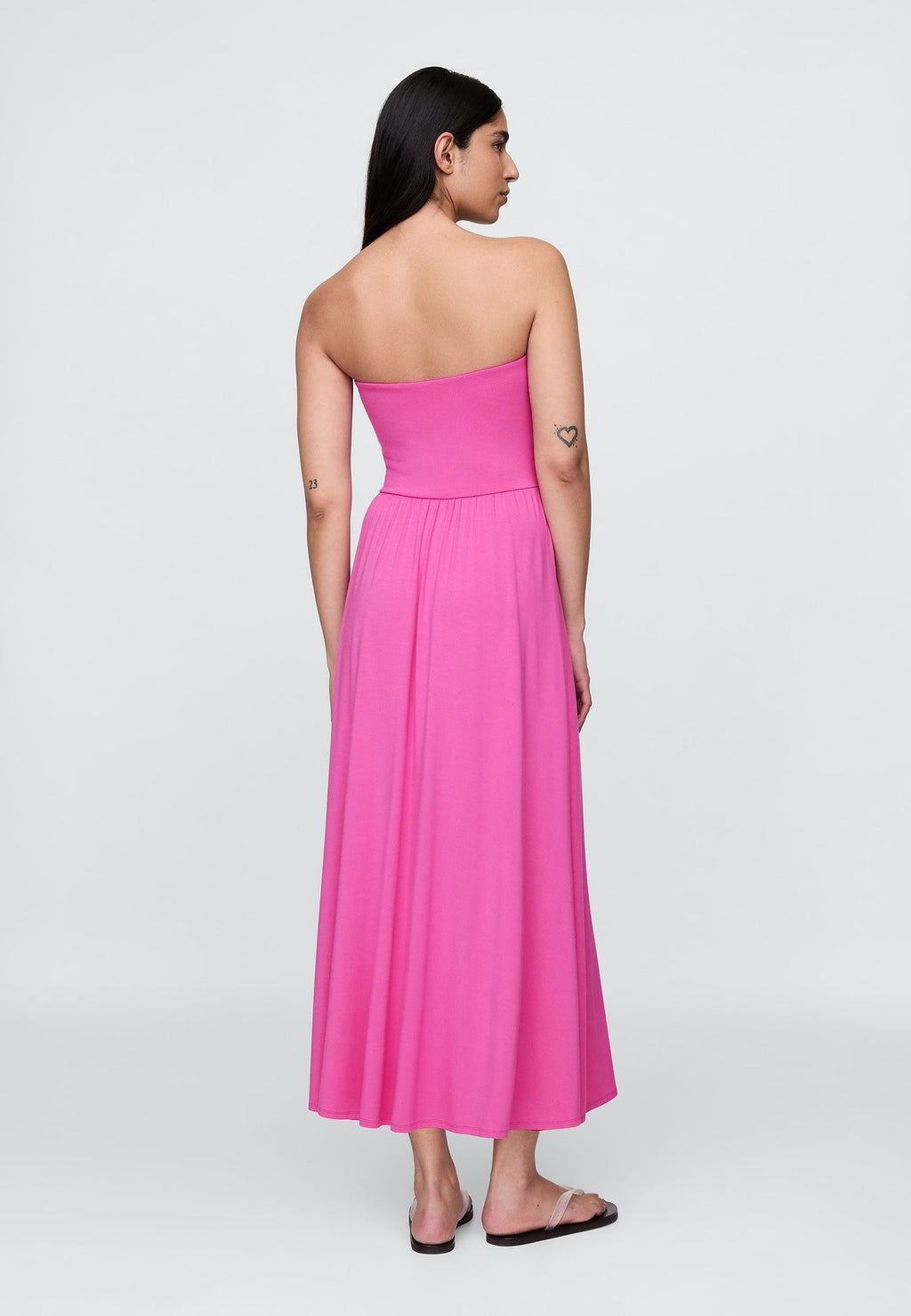 GAP STRAPLESS DROP WAIST DRESS