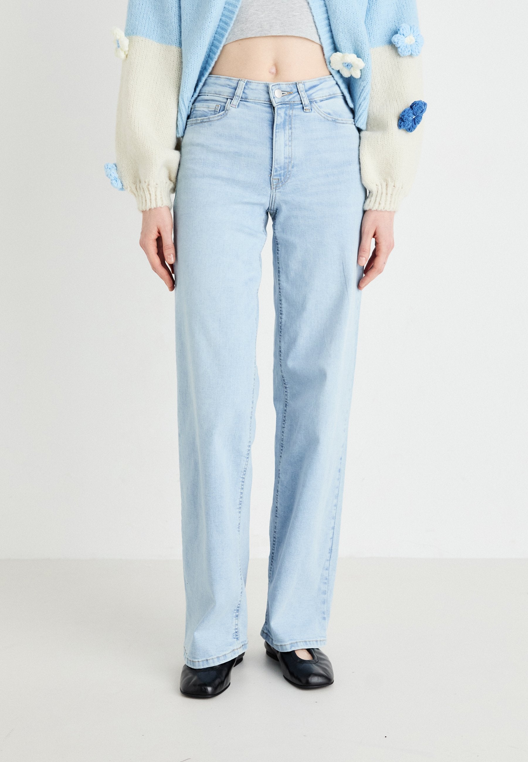 JDY Wide fit JDYFELINA-FINA High waist wide leg fit