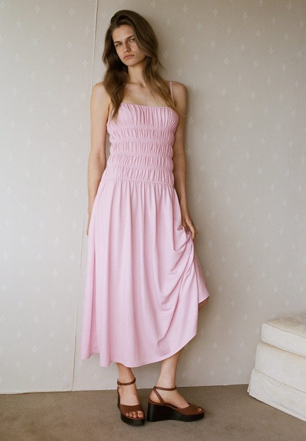 Mango ADULT - Jumper dress - pink