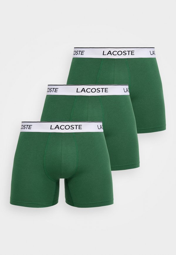 Lacoste LONGS 3 PACK - Boxer briefs - green