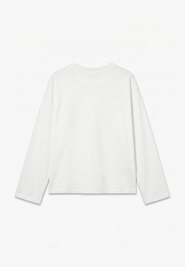 Vero Moda TOP VMLINEA T-SHIRT - Long sleeved top - cloud dancer