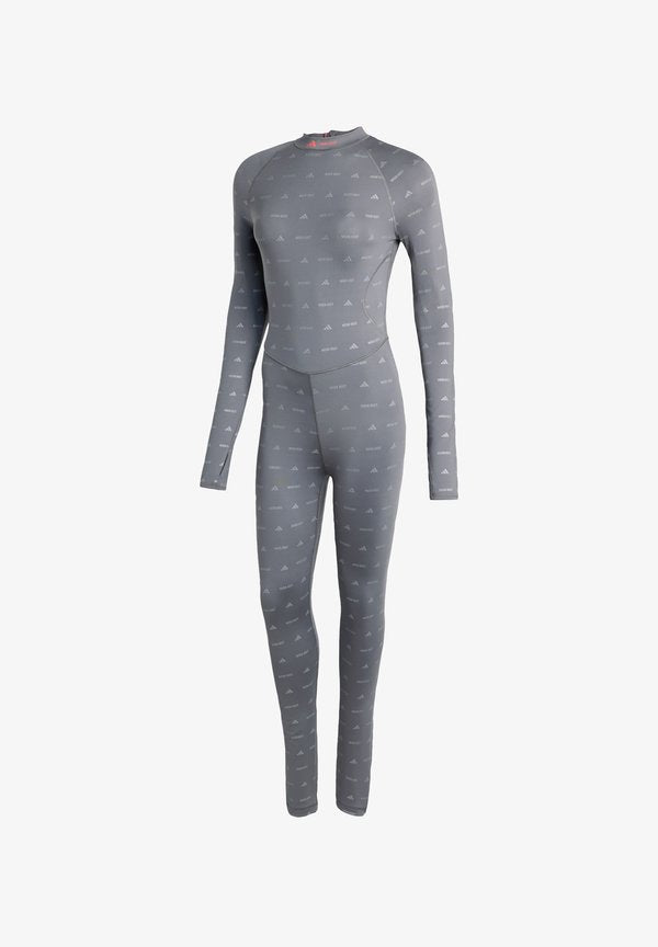 adidas Sportswear SHINE ONESIE - Wetsuit - granite/reflective silver