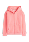 LOGO BRUSHED FLEECE ZIP-THRU HOODY Media 1