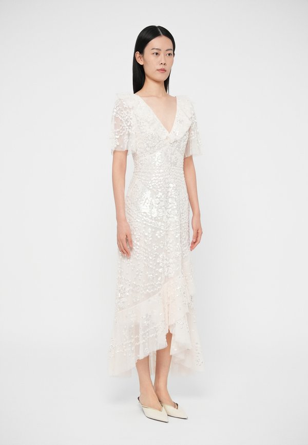 Needle & Thread ANAIS SEQUIN FRILL ANKLE GOWN