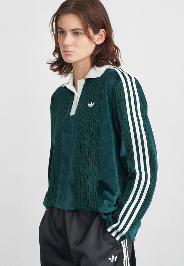 adidas Originals LS JERSEY - Long sleeved top - aurora ivy