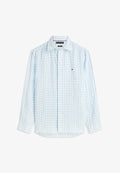 Tommy Hilfiger REGULAR FIT PURE  - Shirt - sweet blue   check