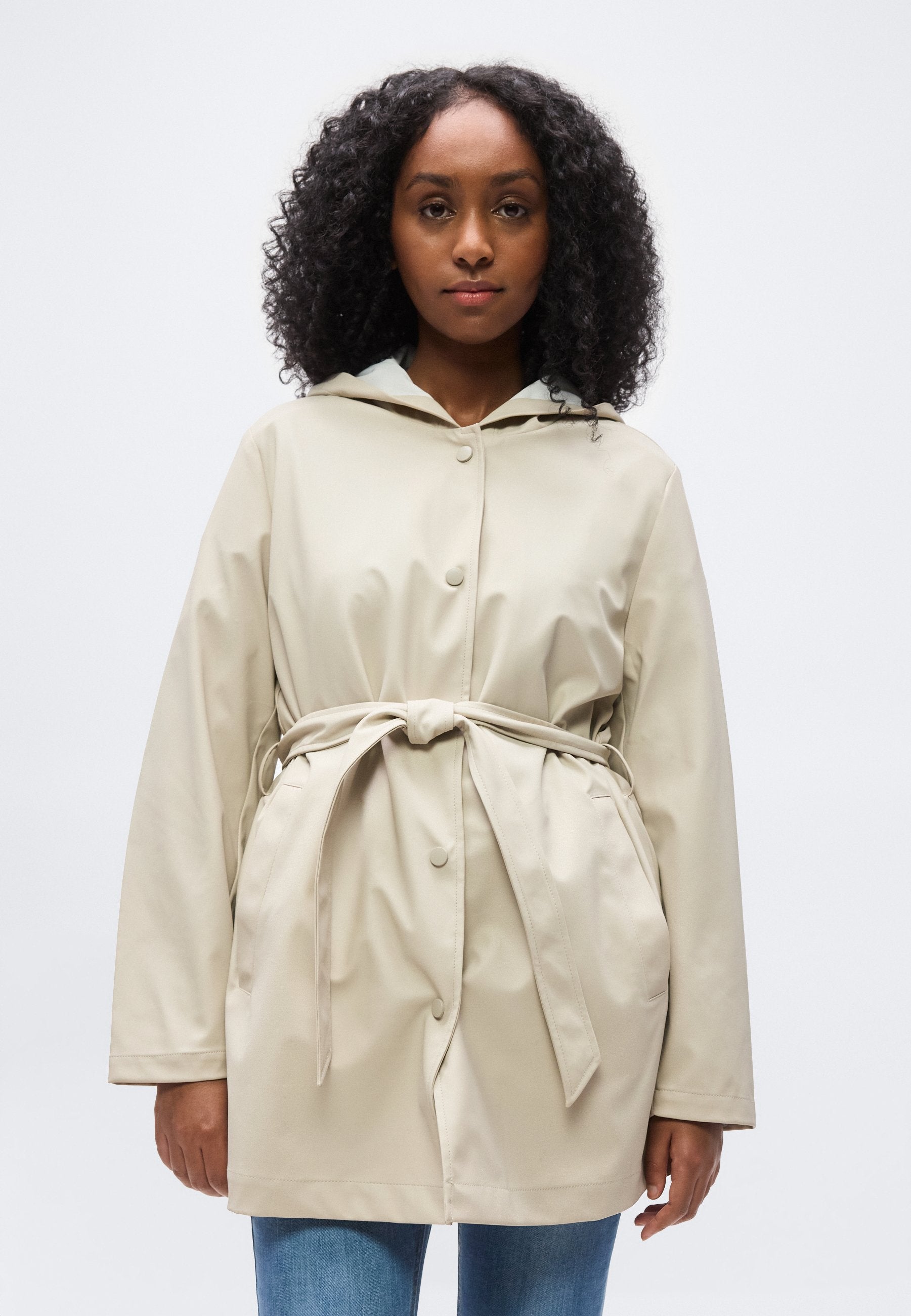ONLELISA BELTED RAIN COAT Media 3