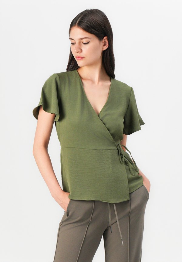 VILA Wrap VILOVIE Short sleeved