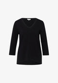 s.Oliver Long sleeved top - schwarz