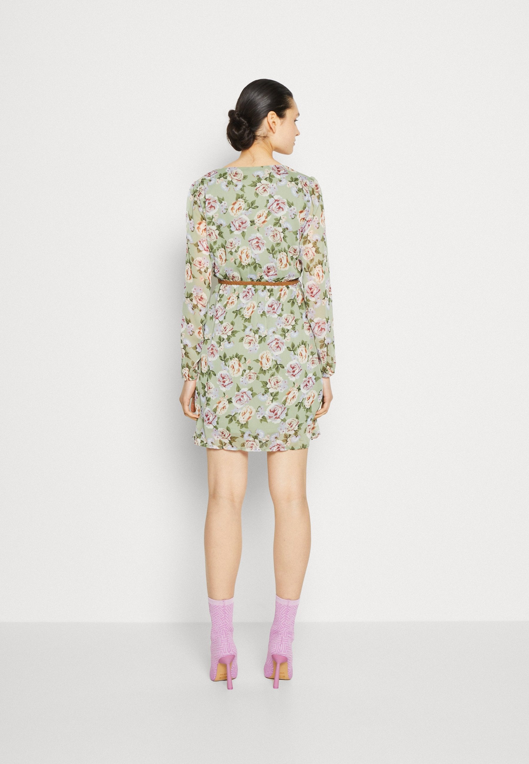 ONLY ONLMEDINA WRAP BELTED DRESS