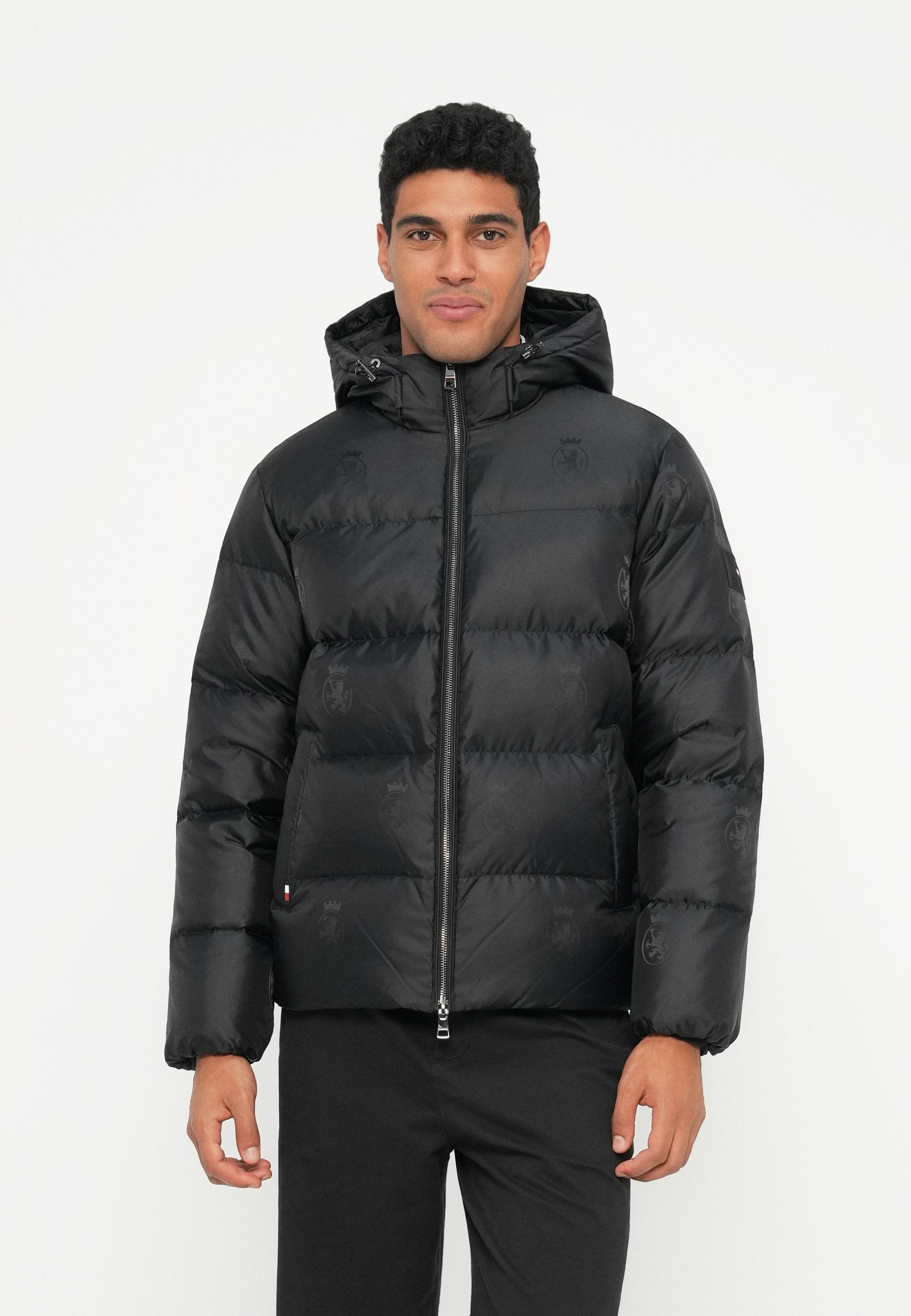 TH CREST PRINT DOWN PUFFER JACKET Media 3