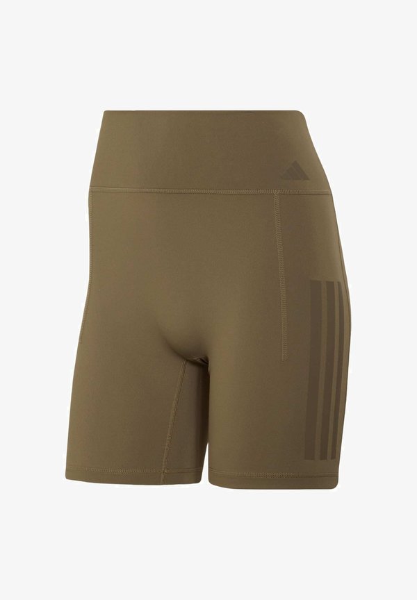 adidas Performance OPT 3S SHO L - Leggings - khaki six