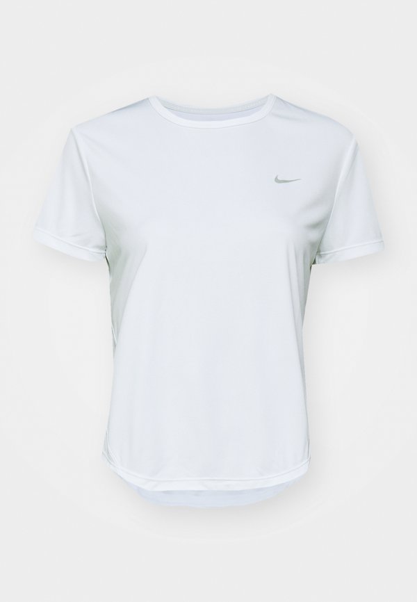 Nike Performance TEMPO - Sports T-shirt - white/silver-coloured