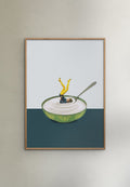 Poster and Frame YOGA IN MY YOGURT
