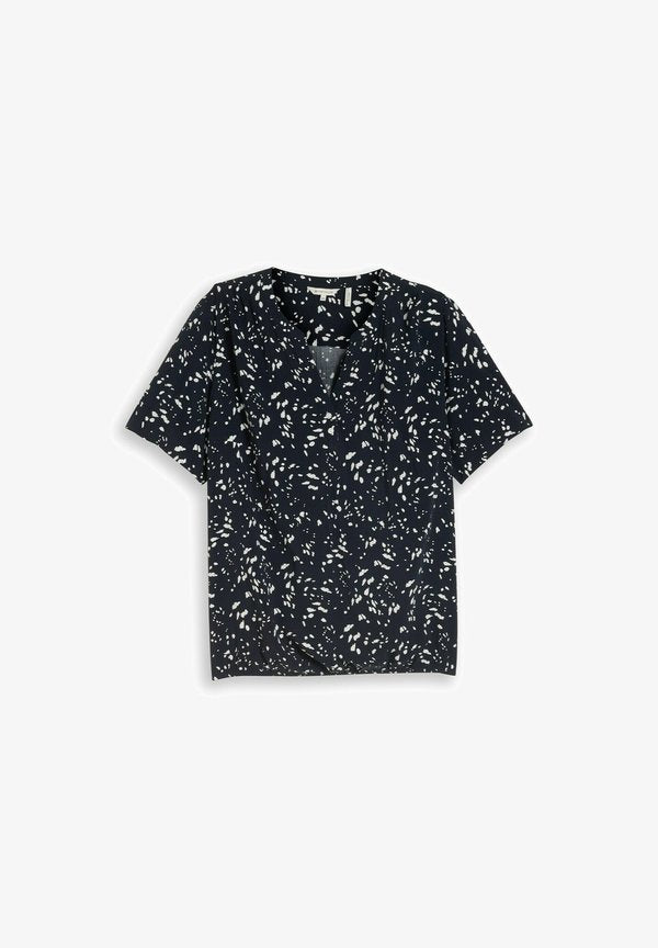 TOM TAILOR TOM TAILOR BLUSEN & SHIRTS PLUS SIZE - BLUSE MIT MUSTER - Blouse - navy dot