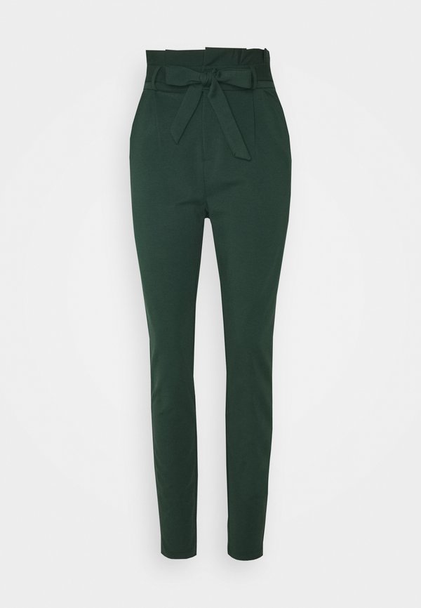 Vero Moda Tall VMEVA PAPERBAG - Trousers - pine grove