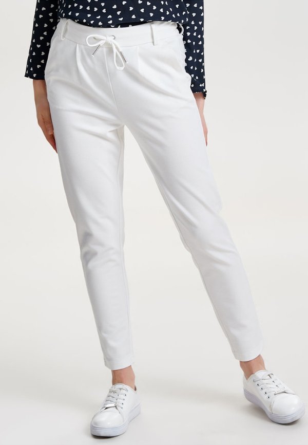 ONLY ONLPOPTRASH EASY COL PANT PNT NOOS - Trousers - cloud dancer