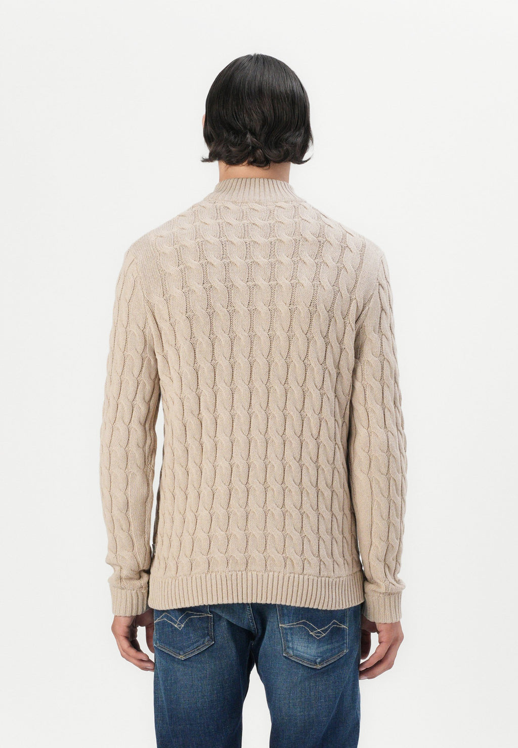 ONSKICKER LIFE CABLE HALF ZIP Media 4