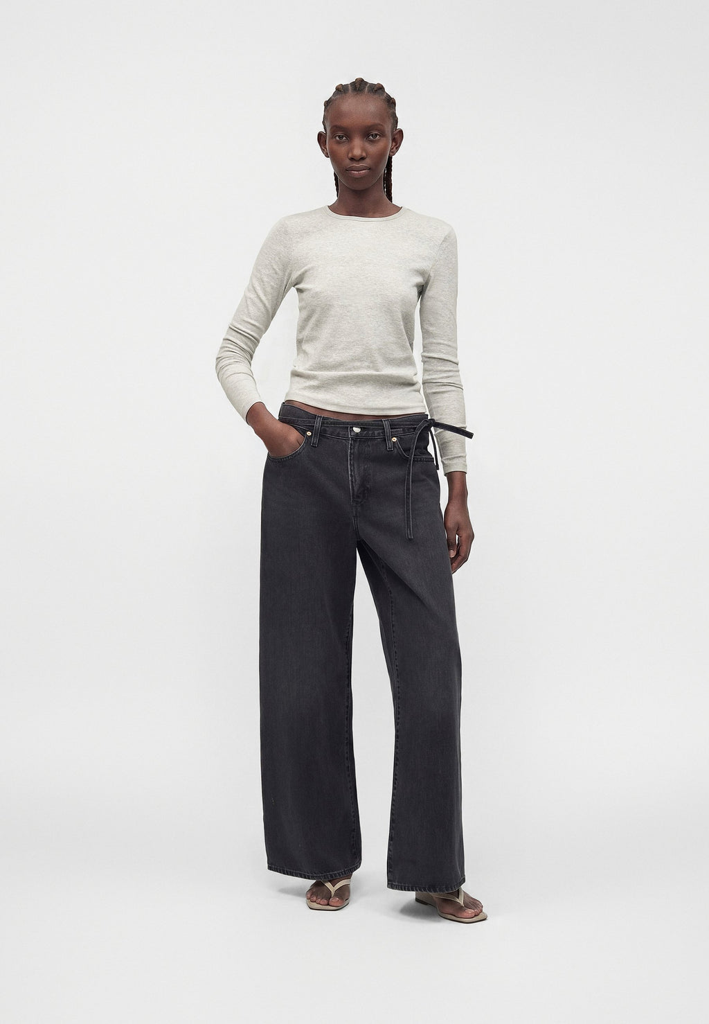 ONLY ONLRILEY O-NECK L/S TOP JRS NOOS