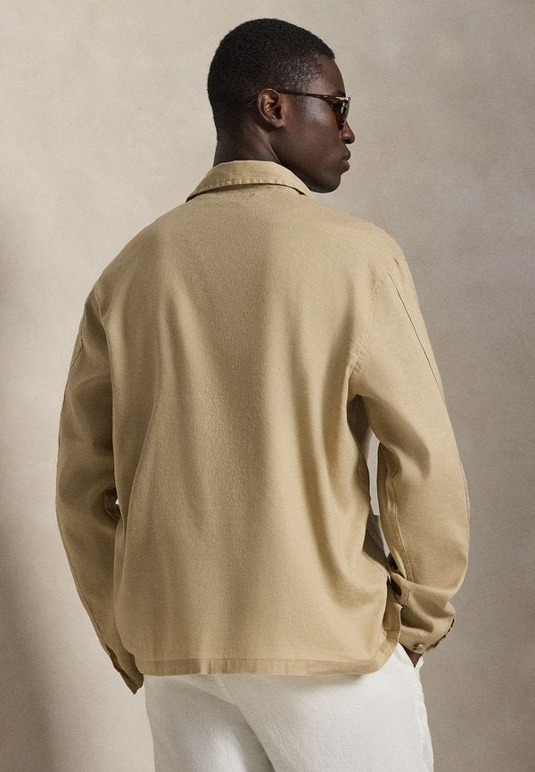 Polo Ralph Lauren STRETCH LINEN-COTTON OVERSHIRT