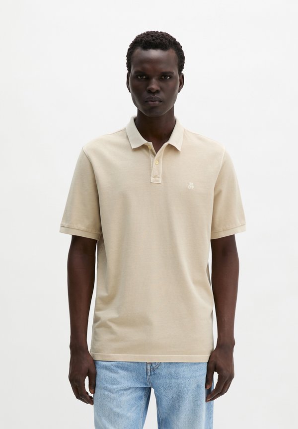 Marc O'Polo SHORT SLEEVE SLITS AT HEM EMBROIDERY