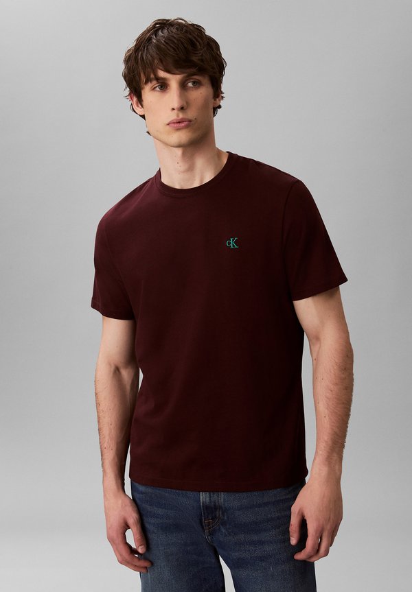 Calvin Klein Jeans Basic T-shirt - moroccan brown