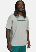 Under Armour HEAVYWEIGHT WORDMARK - Print T-shirt - titanium