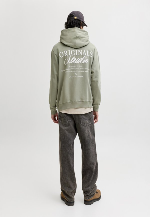 Jack & Jones JORNORREBRO TYPO BACK SWEAT HOOD SN