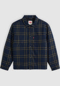 Levi's® CROWLEY OVERSHIRT - Summer jacket - colt plaid navy blazer