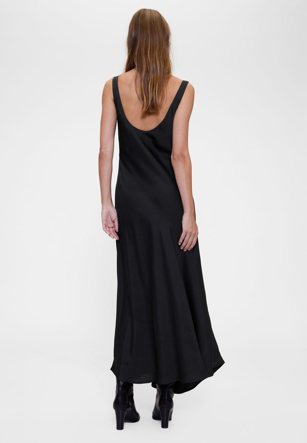 GAP GAPSTUDIO SATIN SLIP MAXI DRESS