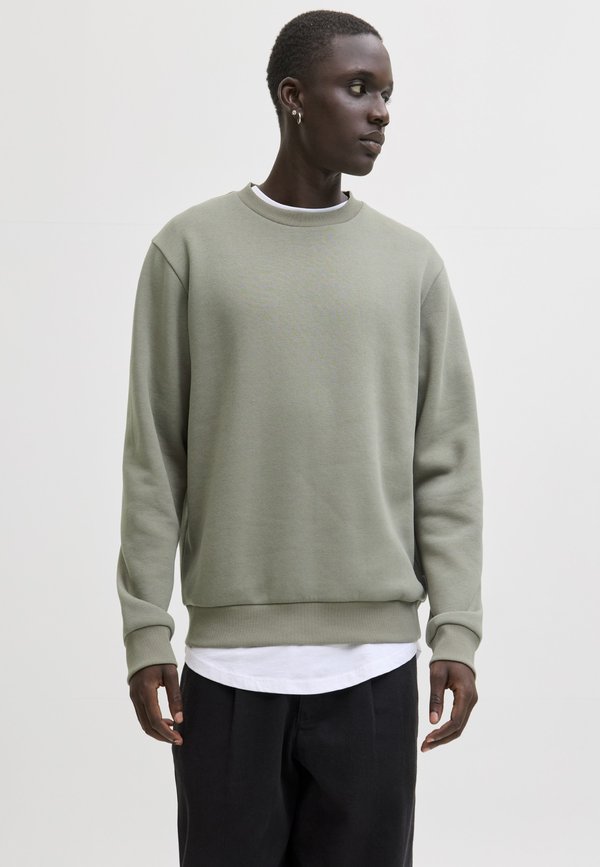 Jack & Jones JJEBRADLEY SWEAT CREW NOOS - Sweatshirt - vetiver