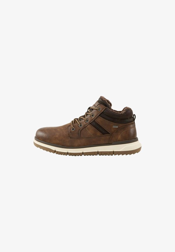 TOM TAILOR Lace-up ankle boots - rust