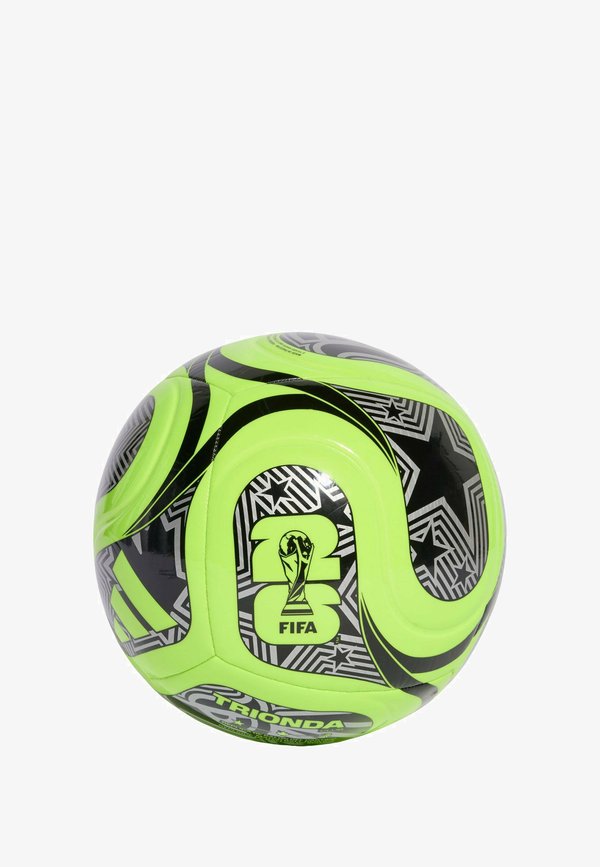 adidas Performance WORLD CUP 26 TRIONDA CLUB BALL - Football - lucid lemon black silver metallic