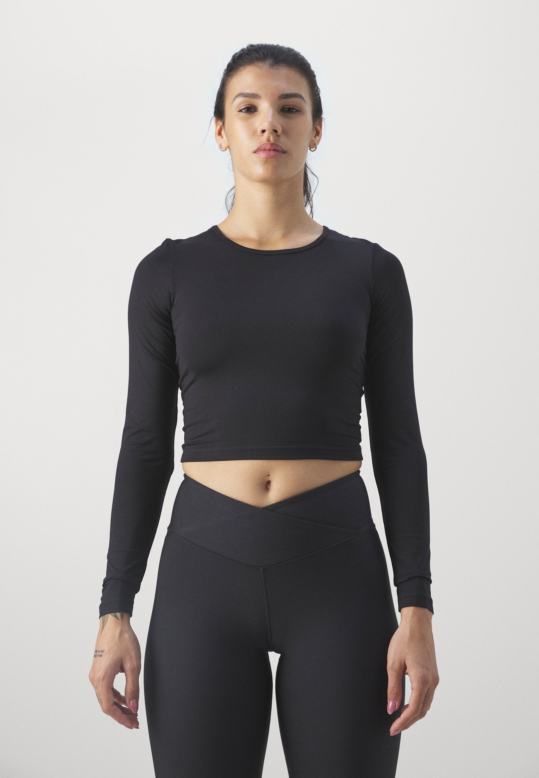 Casall CROP LONG SLEEVE