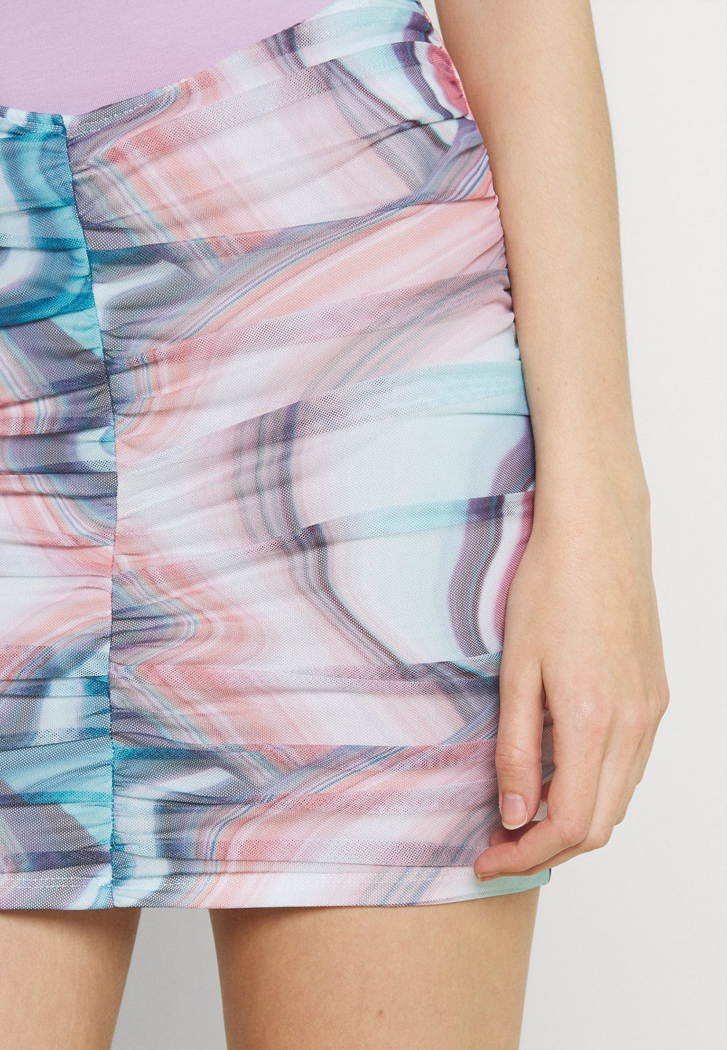 Nly by Nelly PRINT RUCHED SKIRT