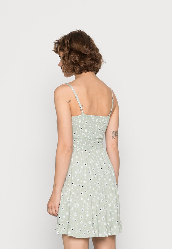 Hollister Co. BARE RUCHED BUST DRESS