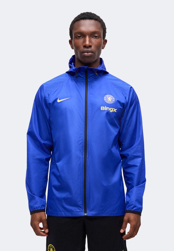 Nike Performance CFC - Windbreaker - bright blue/midwest gold-coloured