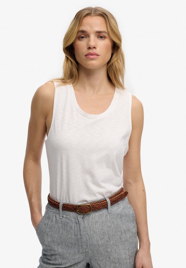 Superdry & Co SUPERDRY SCOOP NECK TANK.. - Top - optic