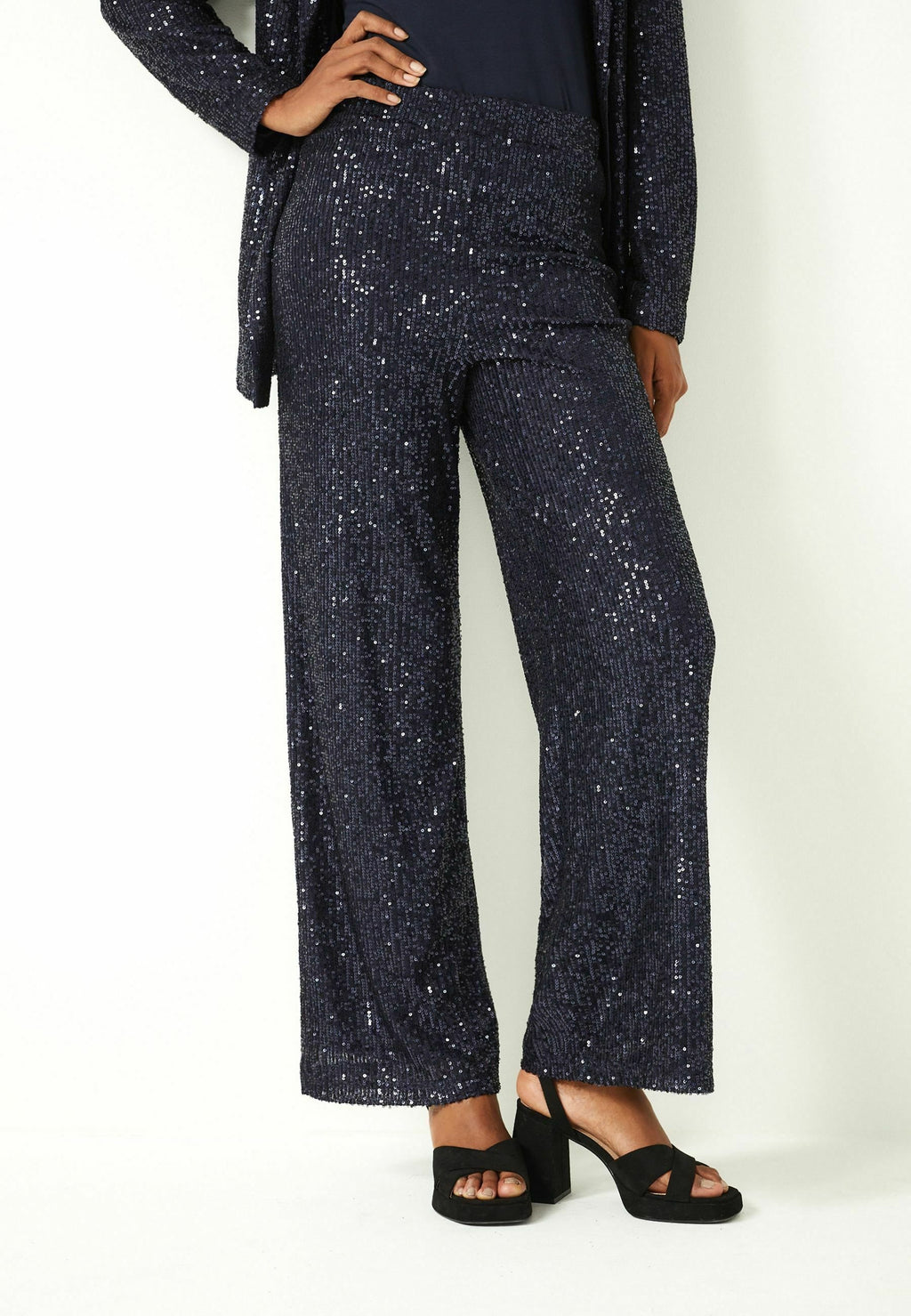 Next SEQUIN WIDE LEG