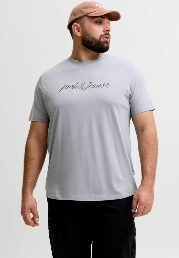 Jack & Jones JORMONTAUK TYPE FRONT TEE - Print T-shirt - tradewinds