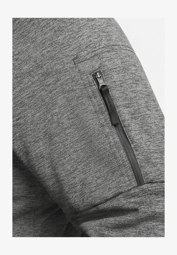 Nike Performance M TF HD FZ - Zip-up sweatshirt - charcoal heather dark smoke grey black