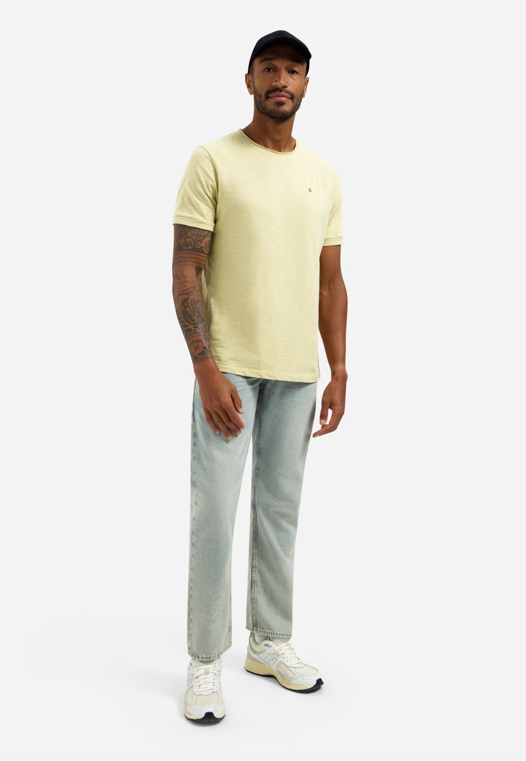 SLUB WITH ROUND NECK Media 2