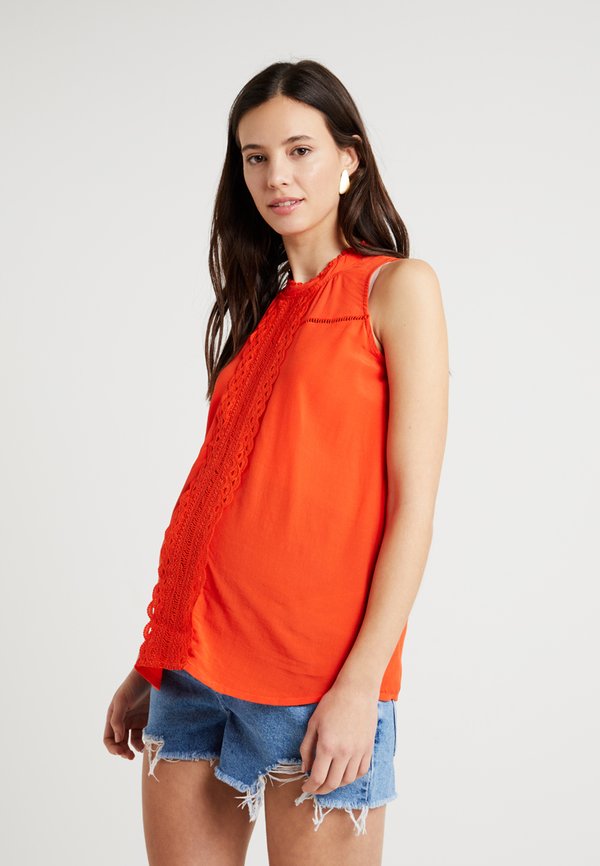 Spring Maternity EDYTH TANGERINE