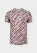 Nike Performance NIKECOURT VICTORY PRINT - Sports T-shirt - platinum violet/white