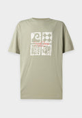 Jack & Jones JORRIVIERA FRONT TEE - Print T-shirt - seagrass