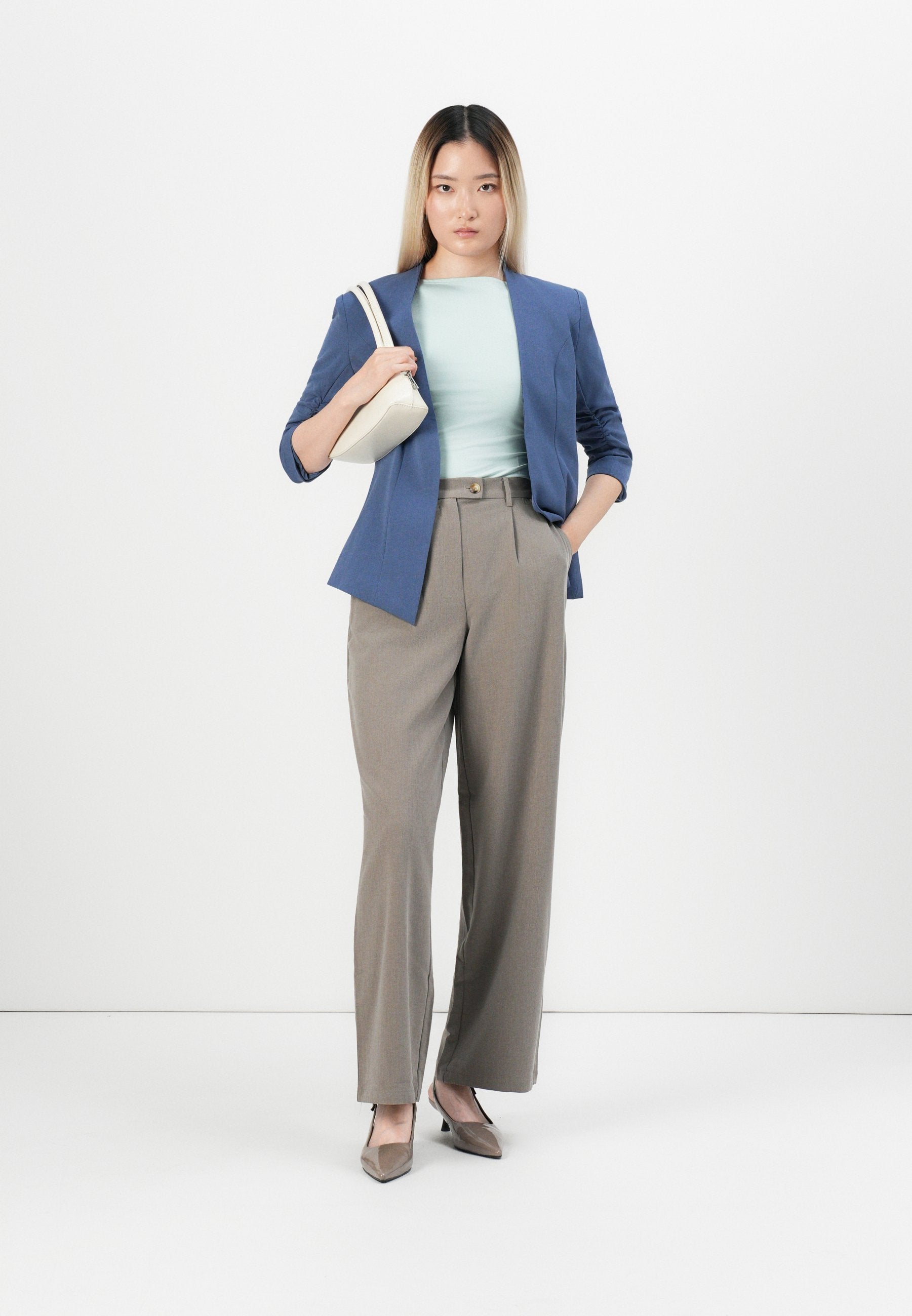 VILA Wide-leg VISIFFE High waist
