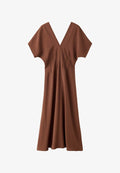 Mango ADULT - Day dress - dark brown