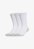 adidas Performance ESSENTIALS CLIMACOOL CREW 3 PAIRS - Sports socks - white   grey two
