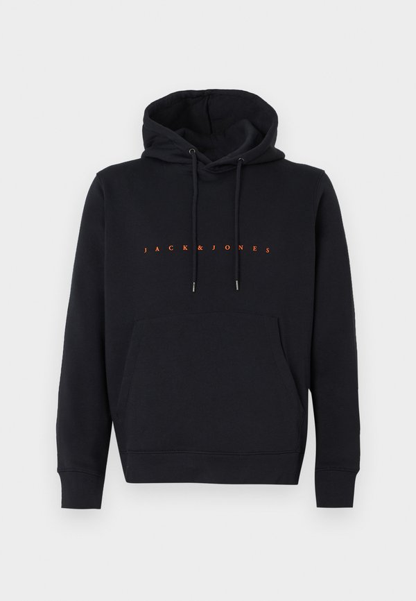 Jack & Jones JJESTAR JJ SWEAT HOOD NOOS - Hoodie - dark navy