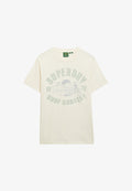 Superdry & Co LO-FI OUTDOOR - Print T-shirt - cream